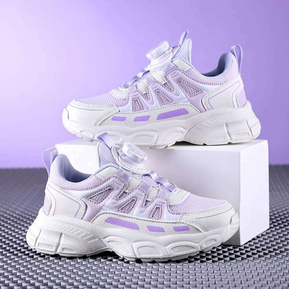 Hot Sell Children Size 28-39 Boys Fashion Sneakers Girls Sport Running Kids Breathable Casual Trainers Outdoor Shoes 26Y0206