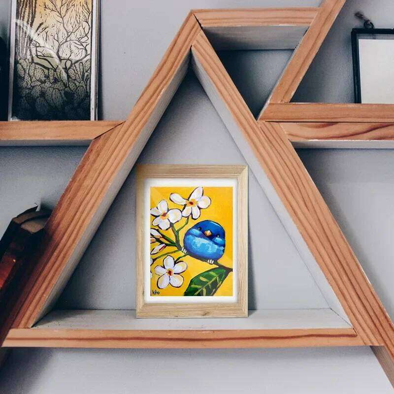 Children's Art Frame Marcos Magnetic Frames Wall Pictures Open Mutable Photo Card Supplies Painting Picture Display Albums S260205