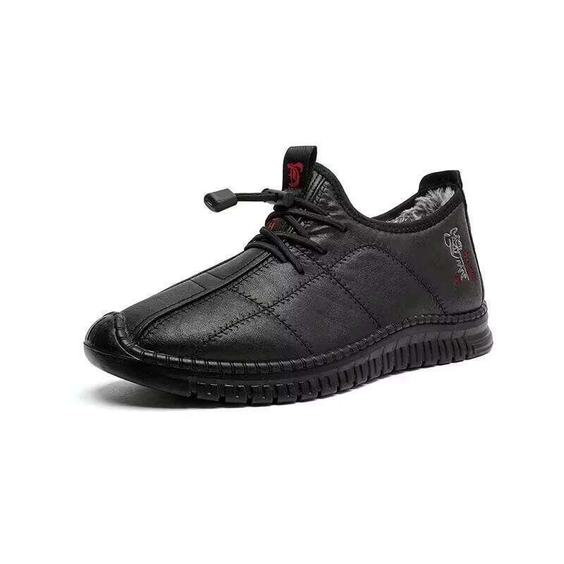 Winter Sports Warm Anti Slip And Thick Outdoor Boots Oversized Size 38-48 Men'S Shoes