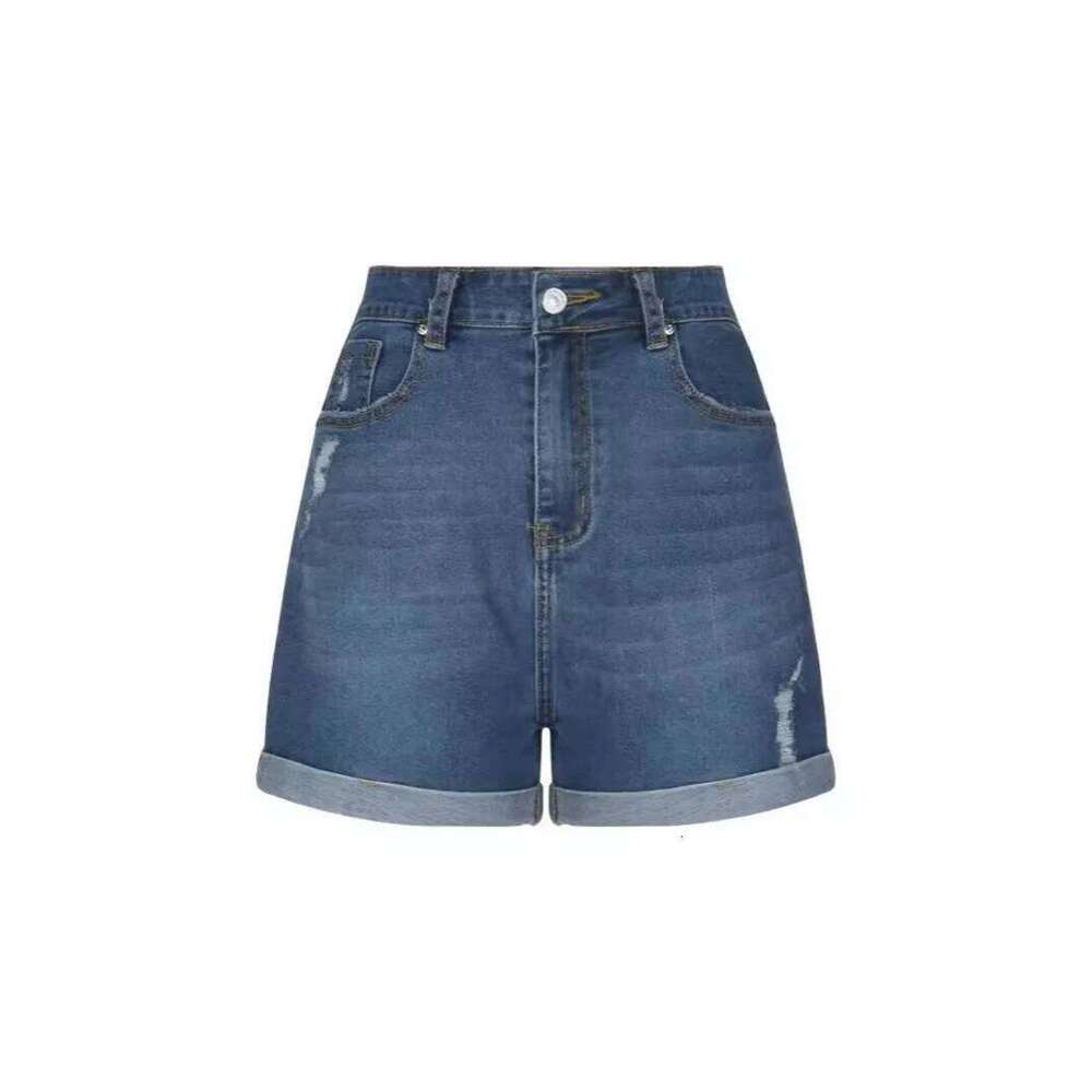 Retro American High Waist Jeans Women Summer Sexy Slimming Hot Pants Trendy Shorts Cotton Material from Mainland China C260206