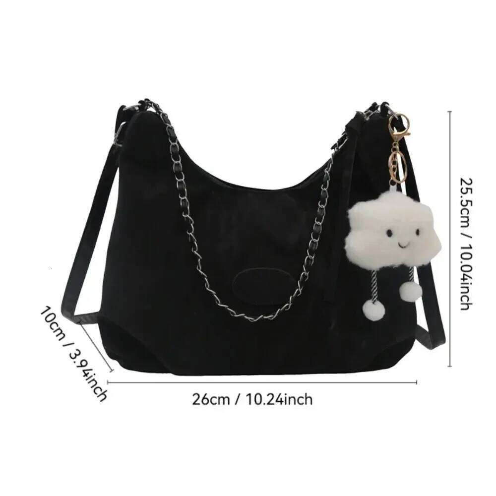 Street Trendy Large Capacity Tote Summer New Urban Leisure Shoulder Simple Fashion Commuter Bag Y260205