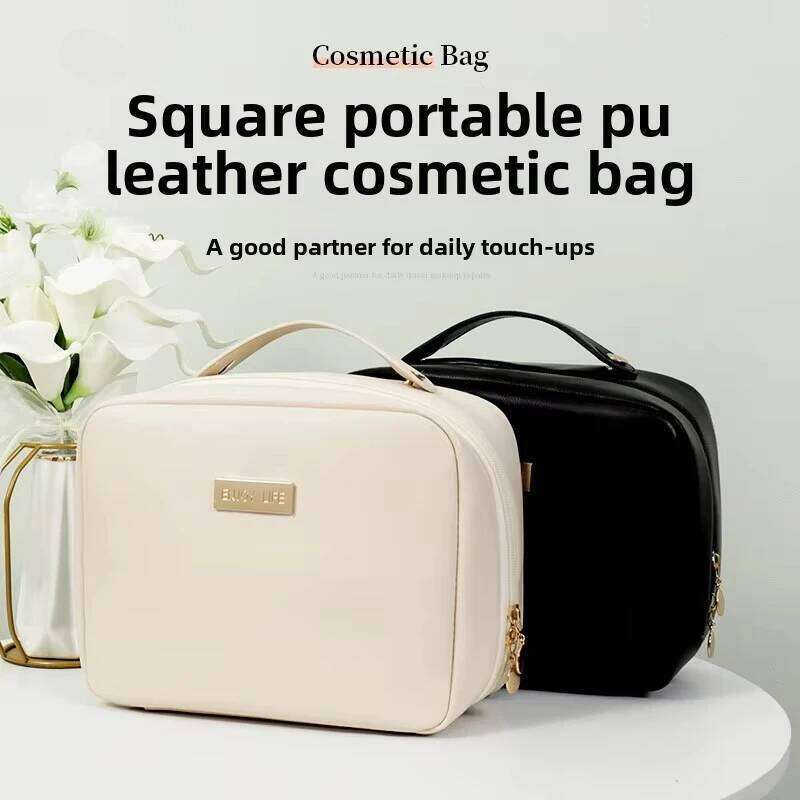 Women's Travel Cosmetic Bag Large Capacity Toiletry Organizer Portable Storage Case Waterproof Makeup Pouch Y260206