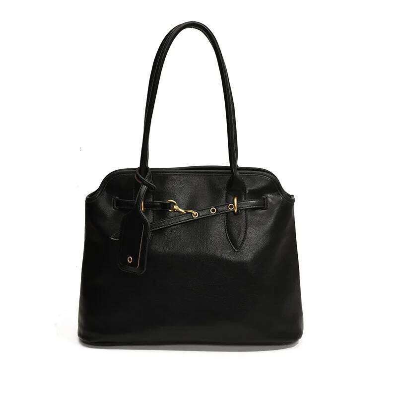 2024 Autumn Winter New Commuter Handbag Fashionable and Simple Design High-end Women's Versatile Large-capacity Tote Bag Y260205
