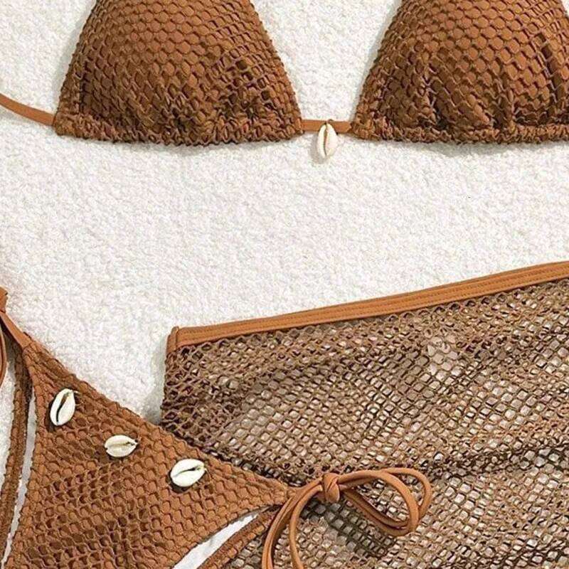 New Sexy Bikinis Female Swimsuits Women Three-Piece Swimwear Beach Swimming Wear Bathing Suits Brazilian Bikini Set Pool Bather Z260206