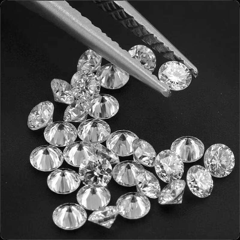 SICGEM White D Vvs1 Gra-Passed Small Size Melee Loose Moissanite