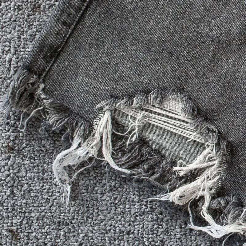 Denim Shorts Women High Waist Slender Korean Fashion Summer Frayed Buttons Zipper Tassel Loose Solid All-match Streetwear Chic H260206