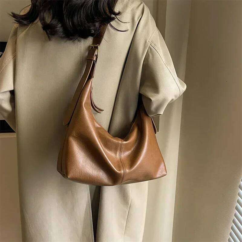 New Style Pu Zipper Women's Shoulder 2026 Fashion High Capacity Sewing Thread Crossbody Bags Free Shipping Bolsas Femininas Y260205
