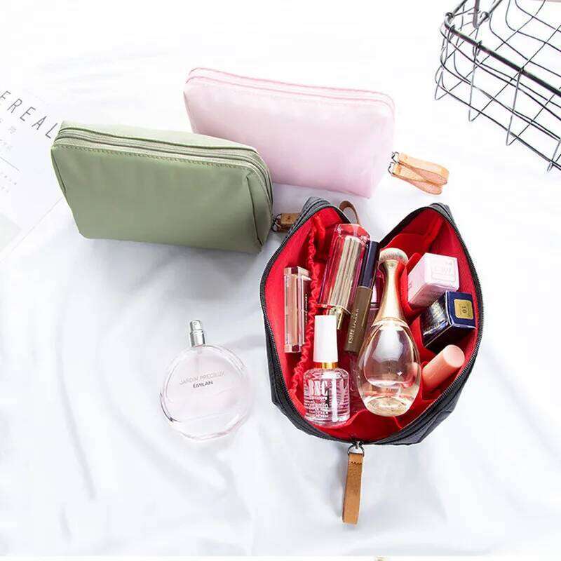 Personality Cosmetic Women Makeup Pouch Toiletry Bag Fashion Necessaries Make up Organizer Case Waterproof Wash Kit Y260206
