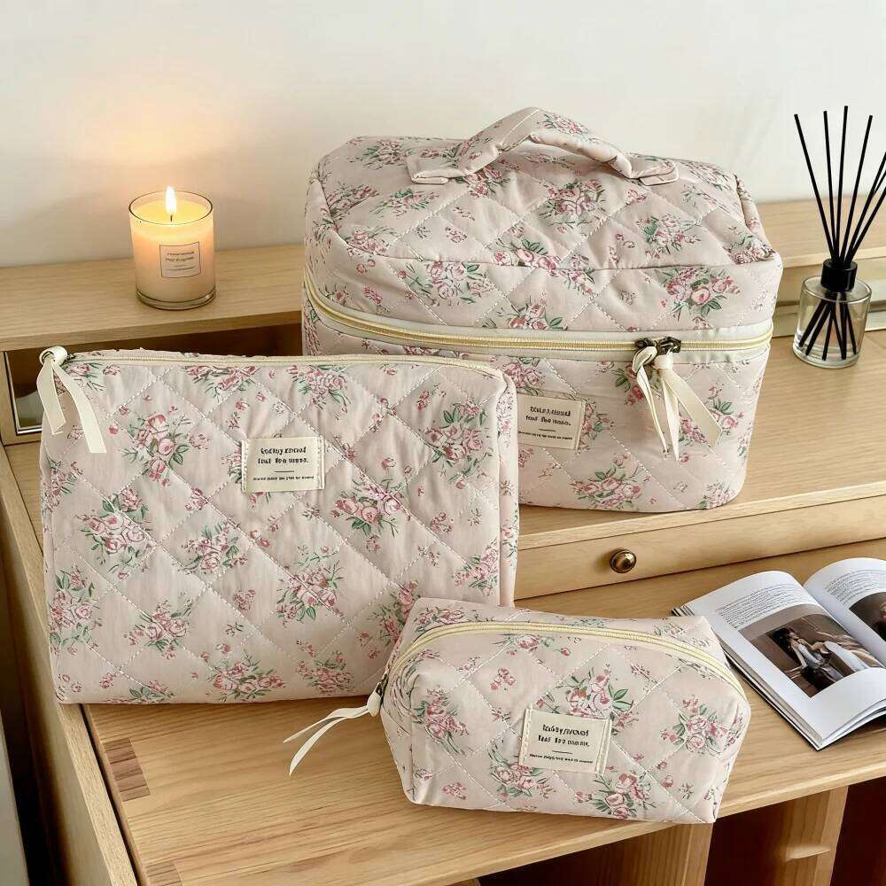 and Cosmetics Organizer Women's Necessaire Gifts for Women Makeup Travel Bag Large Capacity Pouch Y260206