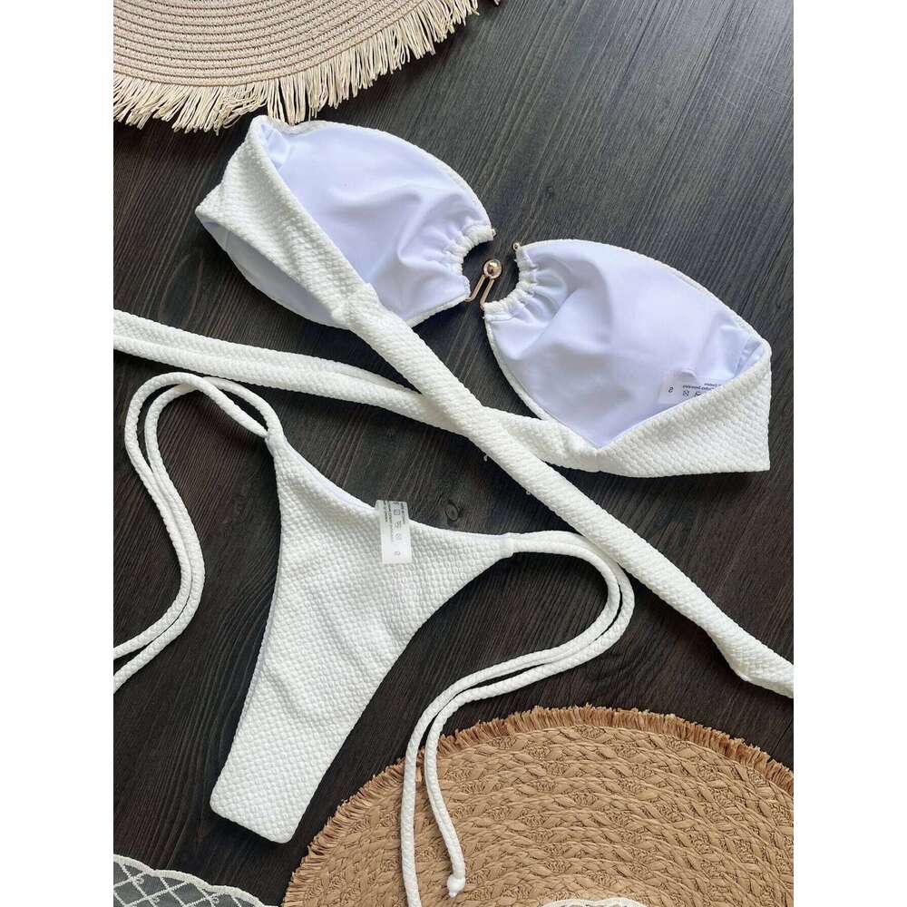 Women Swimsuit Micro 2025 Push Up Swimwear Sexy Bikini Set Brazilian Biquini Female Swimming Suit Beachwear Z260206