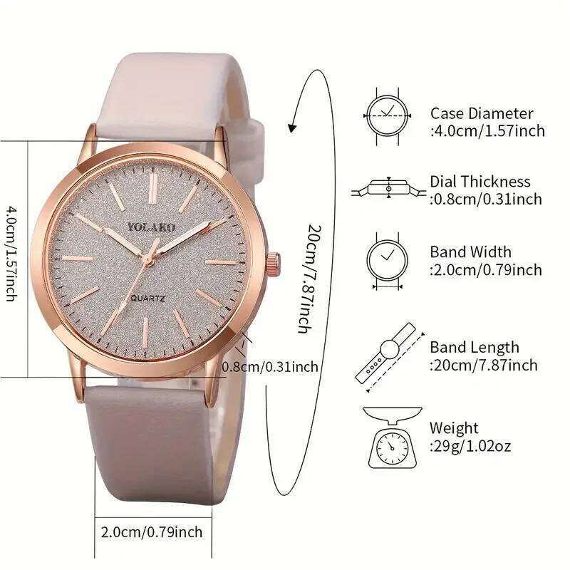 New Simple Women Watches Luxury Design Leather Watch Ladies Quartz Wristwatch Womens Small Round Dial Clock Reloj Mujer Z260206