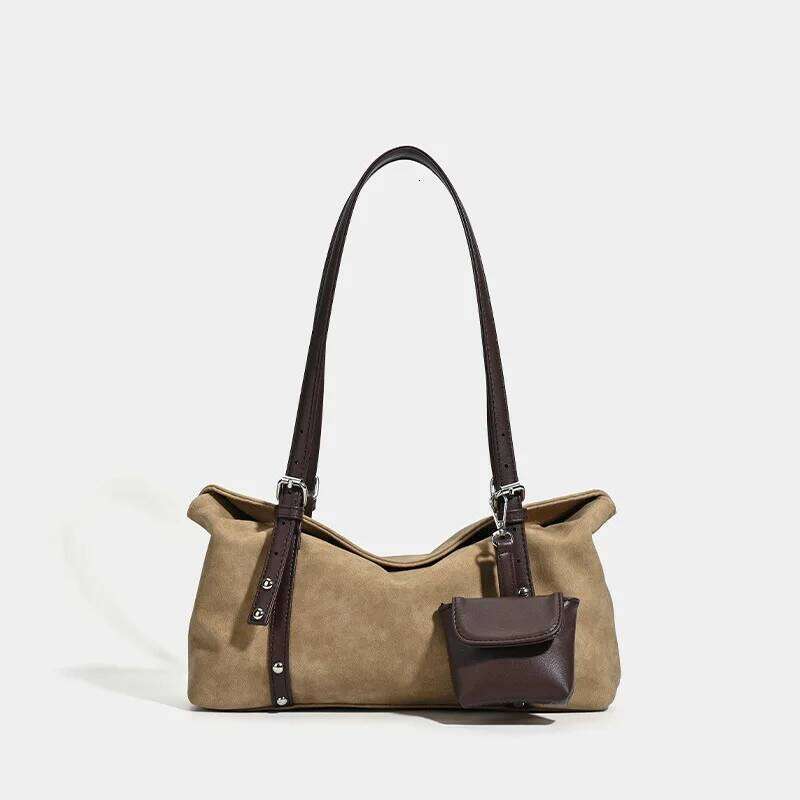 New Vintage Design Top Layer Single Shoulder Versatile Autumn Winter Crossbody for Commuting Square Shape Leather Bag Y260205