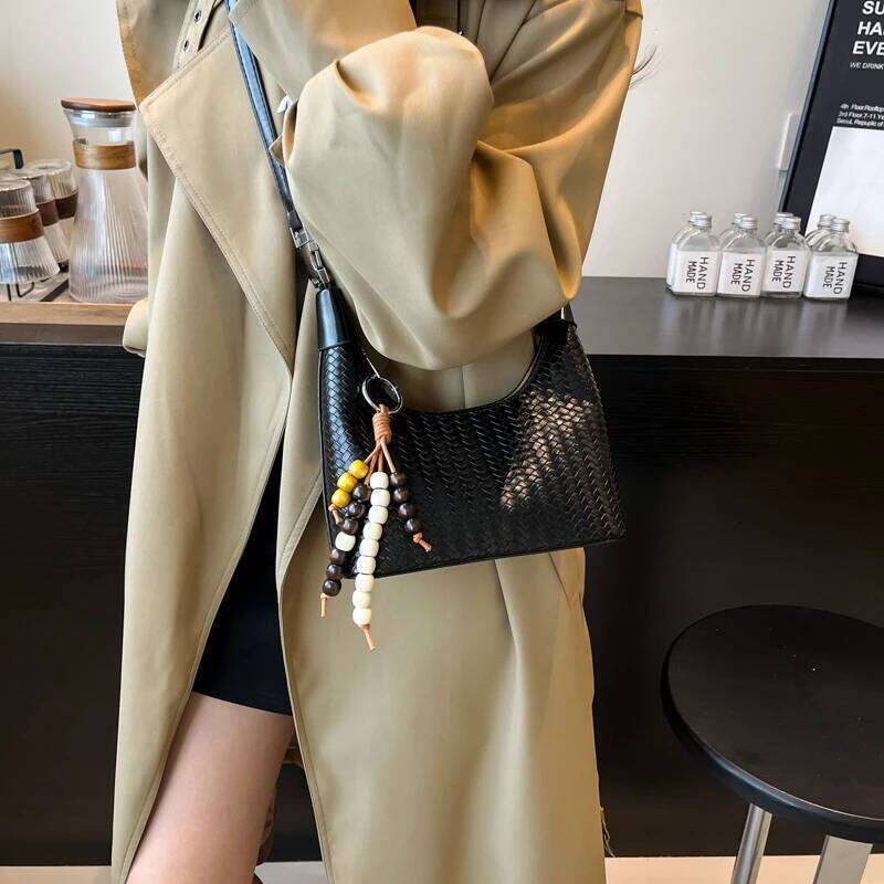 Women Elegant Classic Luxury Leather Shoulder Bag High End Tote Handbag Daily Crossbody Carry Y260205