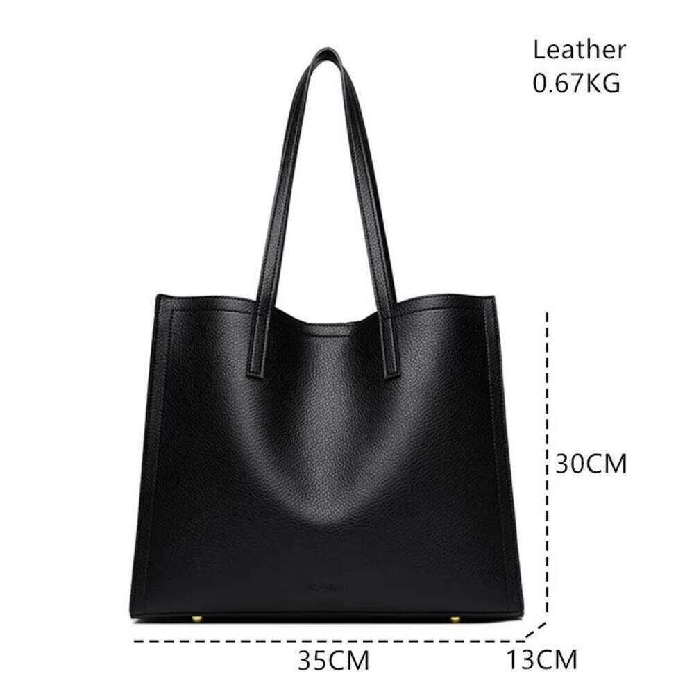 OLOEY Fashion Simple Women's Shoulder New Solid Color Luxury Brand Handbag Retro Large Capacity Pu Leather Handbag