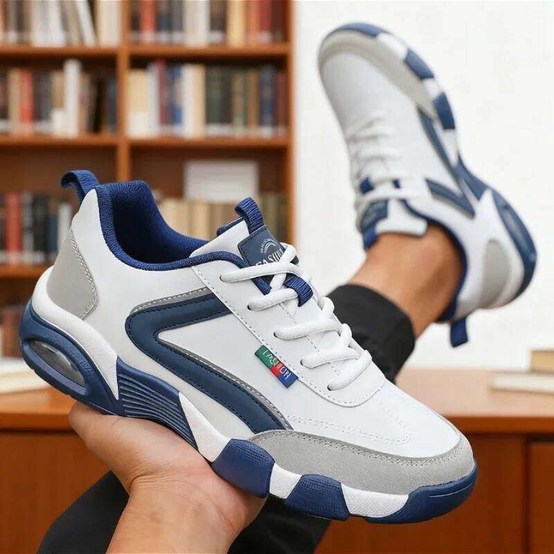 for Men Leather Sneaker Waterproof Casual Comfortable Tennis Sneakers Fashionable Large Four Seasons Versatile Men's Shoes
