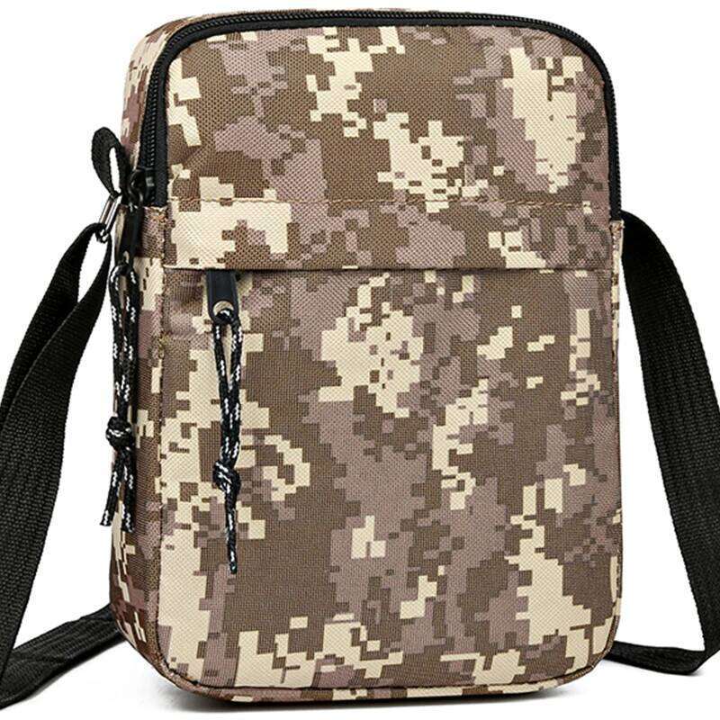 Men's and women's cross-body mini single-shoulder phone bags, camouflage printed designs XJ260129