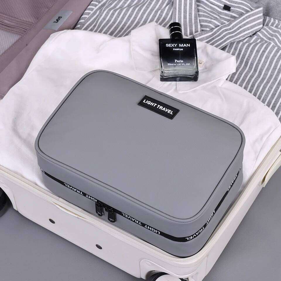 Waterproof Hanging Toiletry Large Capacity Portable Travel Necessaire Case Cosmetic Bag for Men Women Wash Pouch Y260206