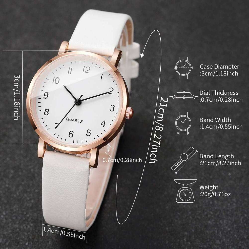 Fashion Small Dial Women Watches Simple Leather Strap Ladies Quartz Wristwatch Reloj Mujer Girls Clock GiftWithout Box Z260206