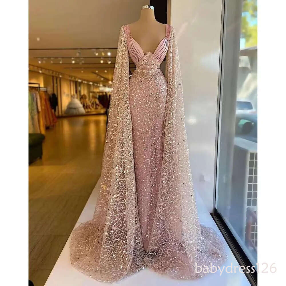 Beads Sequin Evening Chic Sweetheart Sleeveless Cap Ball Gowns Fashion Floor Length Straight Party Dresses