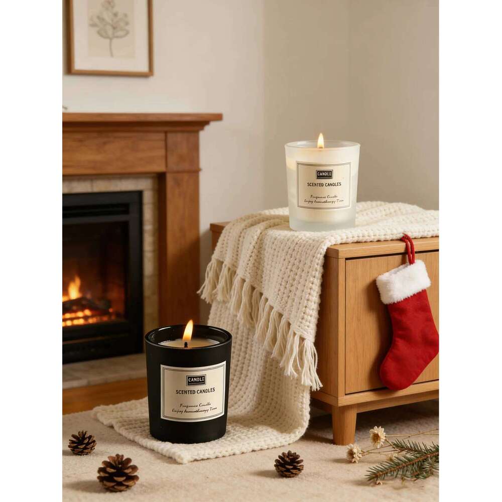 When wax is lit, it emits a smokeless, serene fragrance, serving as an aromatherapy for calming the mind and aiding sleep. S260205