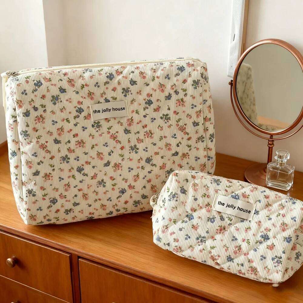 Organizers Cosmetics Women's Necessaire Gifts for Women Large Capacity Vanity Toiletry Bag Pouch Makeup Y260206