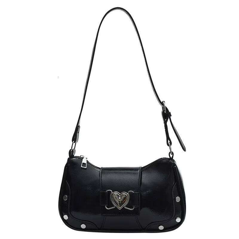 Fashion Women Shoulder Y2K Armpit Luxury Design Bolsos Pleated Underarm Bag Solid Color Messenger Bags Hobos Handbags Y260205