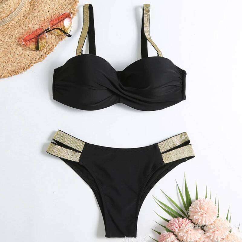 Summer Sexy Bikinis Push Up Swimsuits Women's Swimwear For Female Beach Swim Wear Bathing Suits Brazilian Bikini Set Pool Bather XJ260206