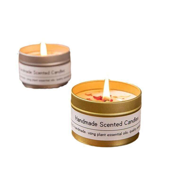 Soy wax dried floral scented candles, creative wedding souvenirs, birthday and Christmas gifts S260205