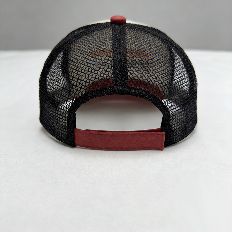 Men's Women's Skateboard Style Trucker Cap Embroidery Mesh Adjustable Curved Brim Hat