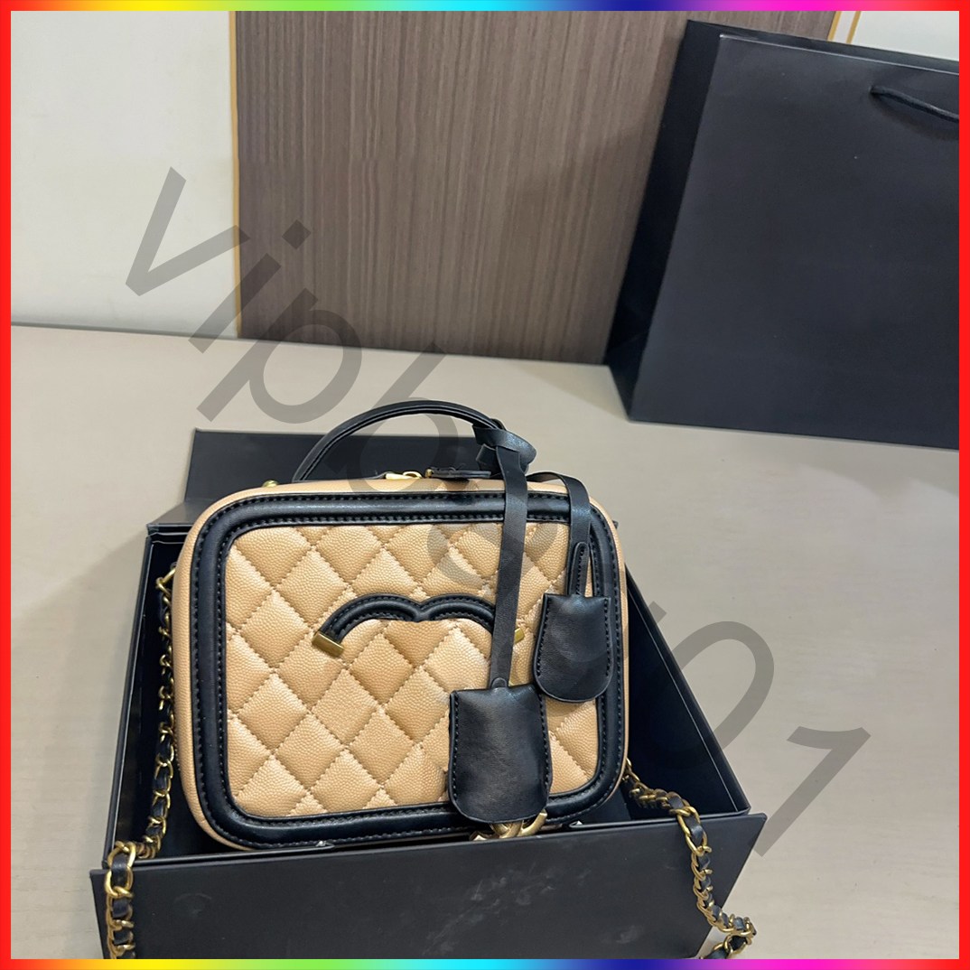 Luxury designer bag cross body shoulder bag evening bags totes women's cosmetic bag Chain cc bag fashion full bag classic leather goat hide handbag wallet ladies purse