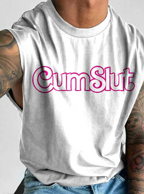 Mens Vest Short-Sleeved T-Shirt - Modern T-Shirt White Milano Italy Print Casual Wear X250821