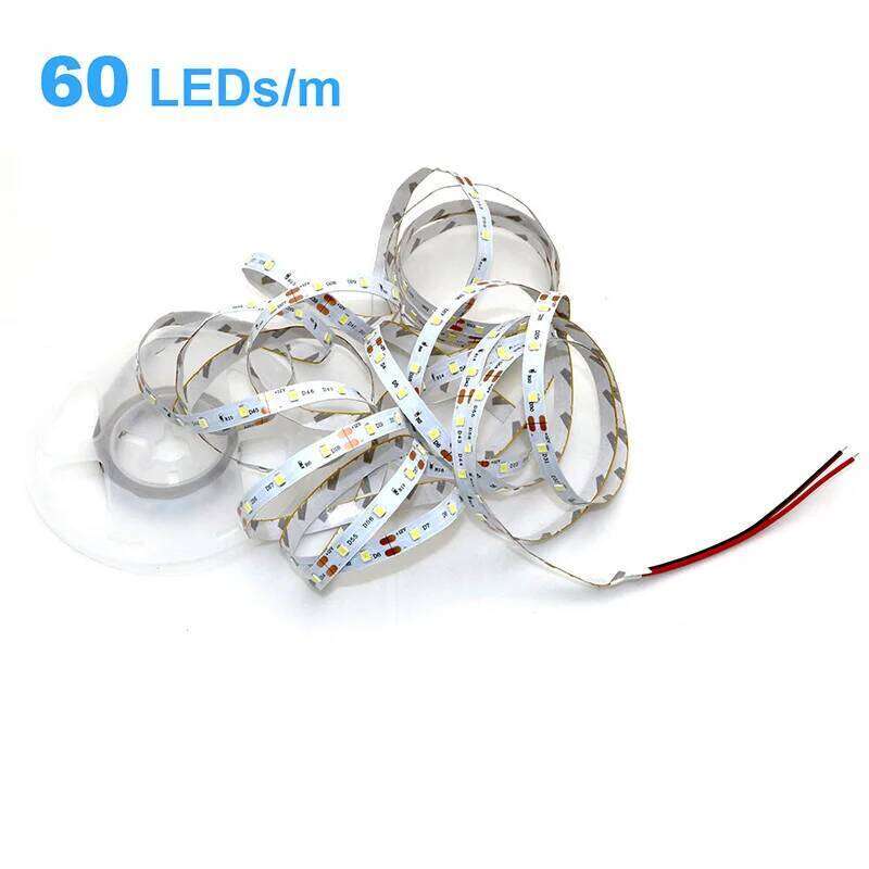 2835 5M 300 600 1200LEDs LED DC12V 24V 120LEDs/m Home Waterproof IP65 Strip Flexible And Cuttable Soft Lamp Bar Z260206