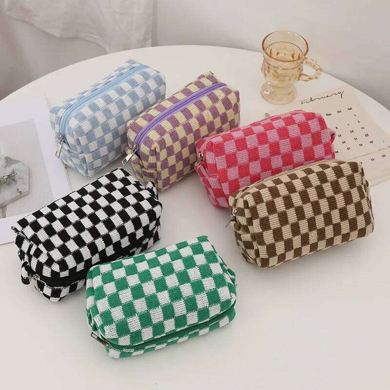Cosmetic Portable Travel Makeup Case Cute Pencil Pouch Women Toiletry Bag for Girls Traveling Y260206