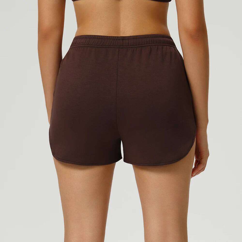 Yoga Women Elastic Running Workout Short Leggings For Ladies Gym Sport Fitness Shorts Sportwear XJ260206