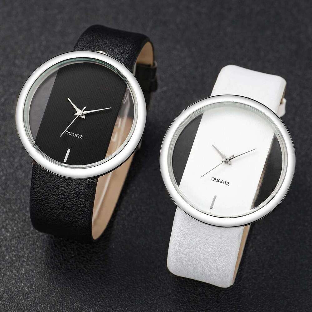 1/2/3PCS Fashion Watches Luxury Big Hollow-out Dial Quartz Watch for Women Clock Gift Relogio FemininoWithout Box Z260206
