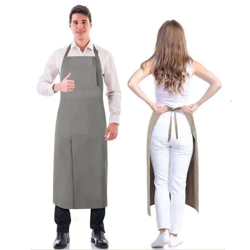 Pottery Ceramic Sculpture Mud-retaining Overalls Oil-proof Anti-fouling Adult Canvas Painting Waterproof Apron S260205