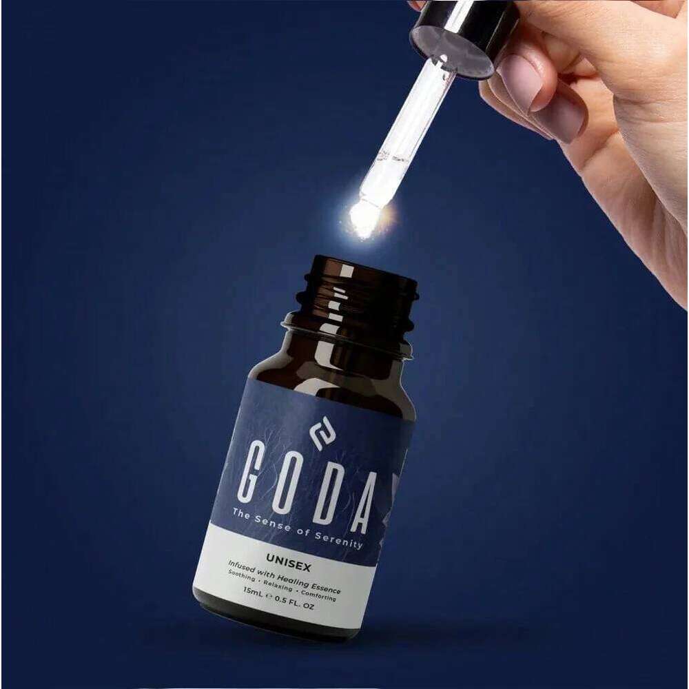 GODA For Her&Him Serenity Mini Perfume 15ml/0.50 Fl Oz, Unisex Calming Fragrance With Lavender & Chamomile H260206