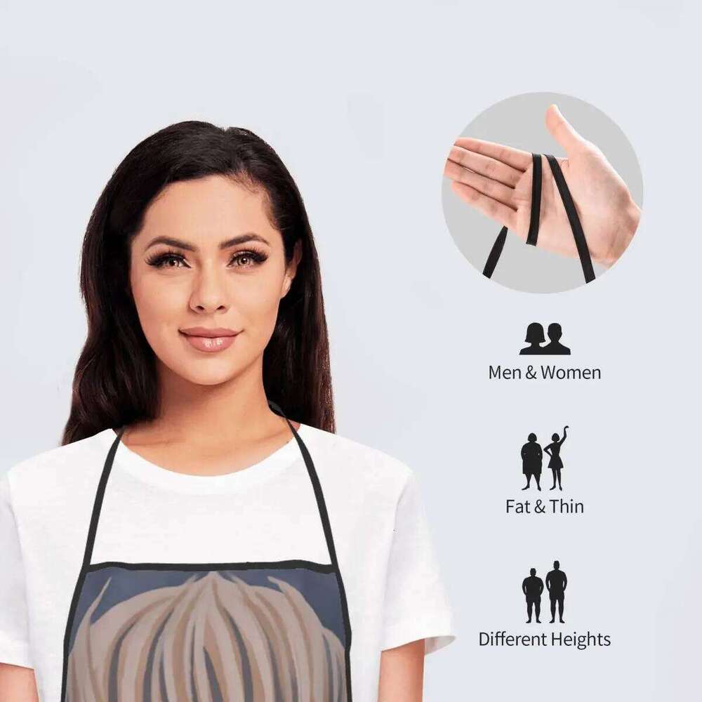 Wesker Resi Evil Apron Chef Cooking Baking Tablier Waterproof Bib Kitchen Cleaning Pinafore for Women Men Gardening S260205