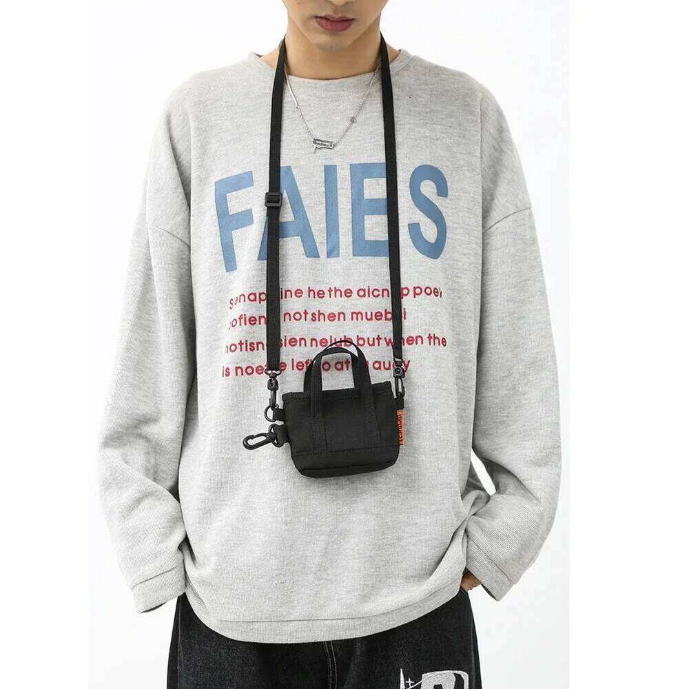 Retro Shoulder Bags Nylon Solid Color Messenger Lady Men Zipper Small Crossbody Bag for Outdoor Running XJ260129