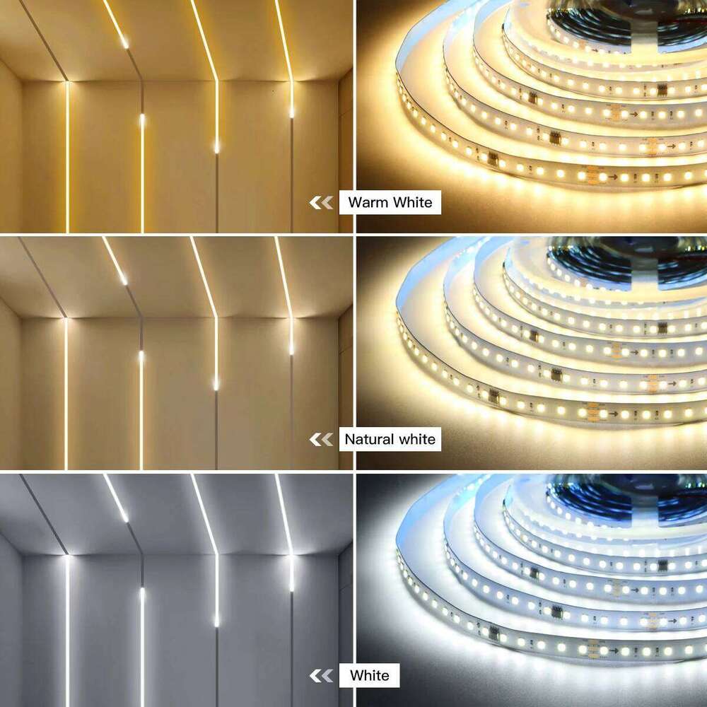 Running Water Flow Chasing Strip 120LED/M 24V WS2811 Smart Addressable Pixel LED Light Tape Stairs Wall Room Decor -Q Z260206