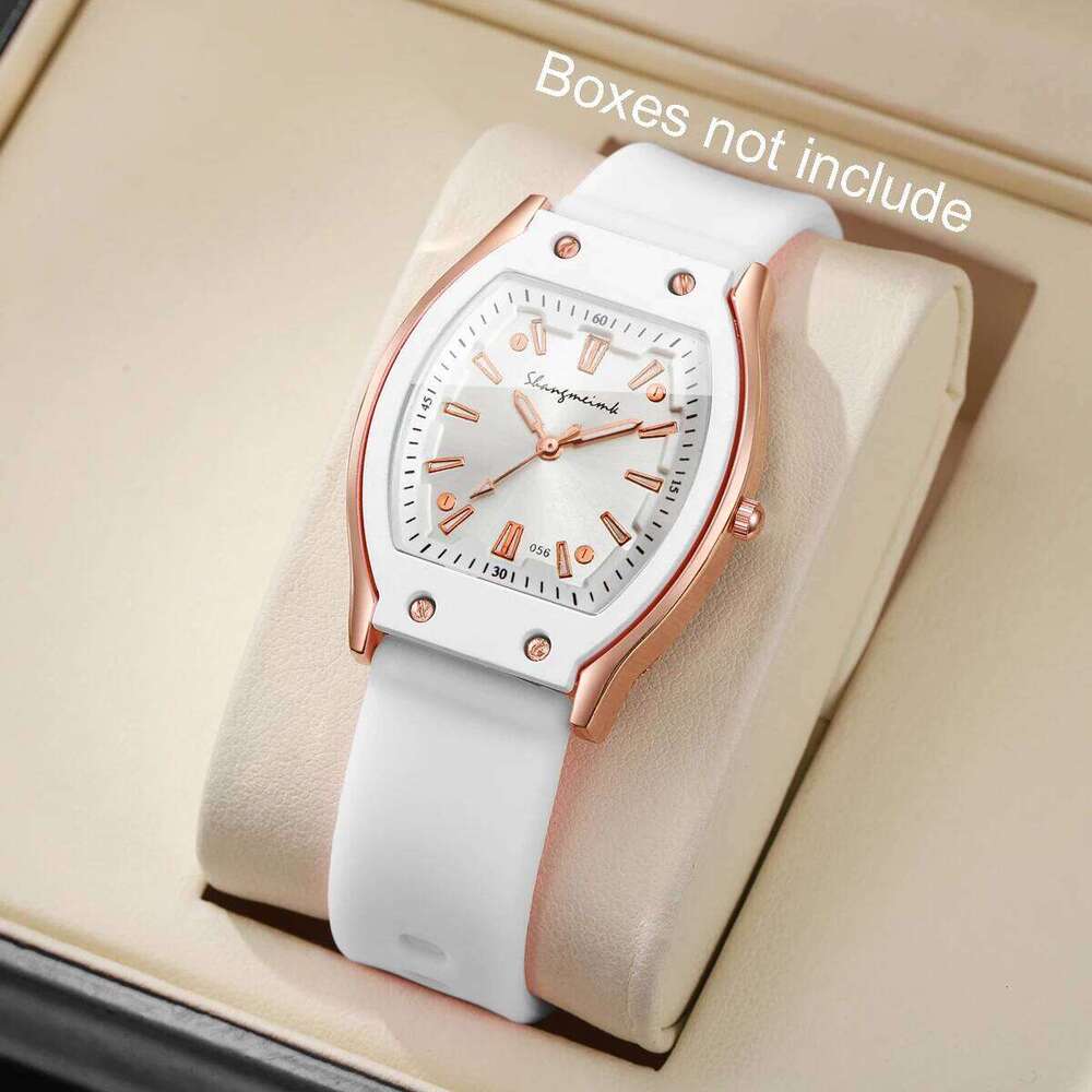 Fashion Women Silicone Strap Quartz Wristwatch Niche Simple Dial Watches Reloj Mujer Girls Clock GiftWithout Box Z260206