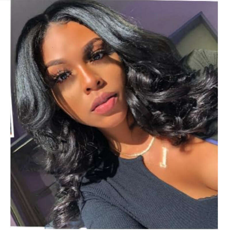 European And American Style Bobo Wig For Women, Middle Part Wavy Hair, Brazilian Synthetic Short Curly Hair Wholesale, Air Bangs Xiusiyuan