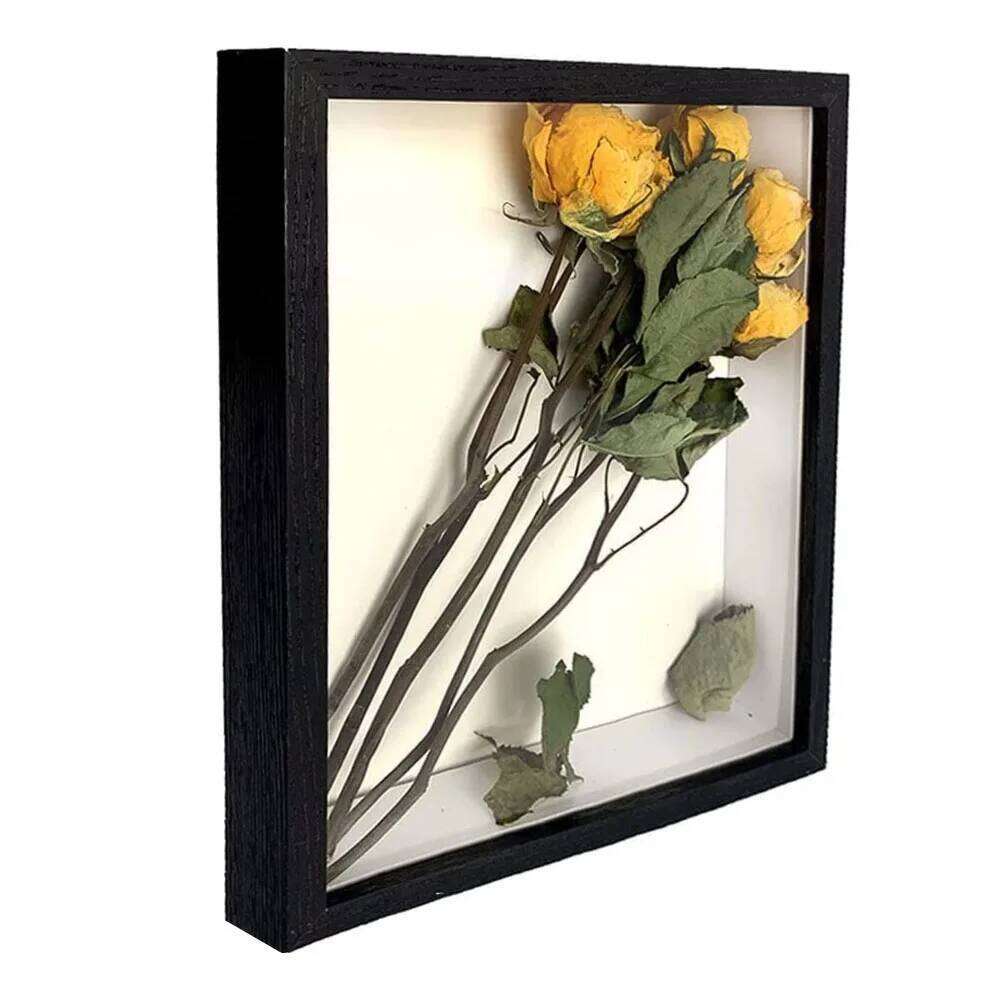 Shadow Box Depth 3cm Wooden For Displaying Three-Dimensional Works Nordic DIY Wood Picture Frame Photo Decor S260205