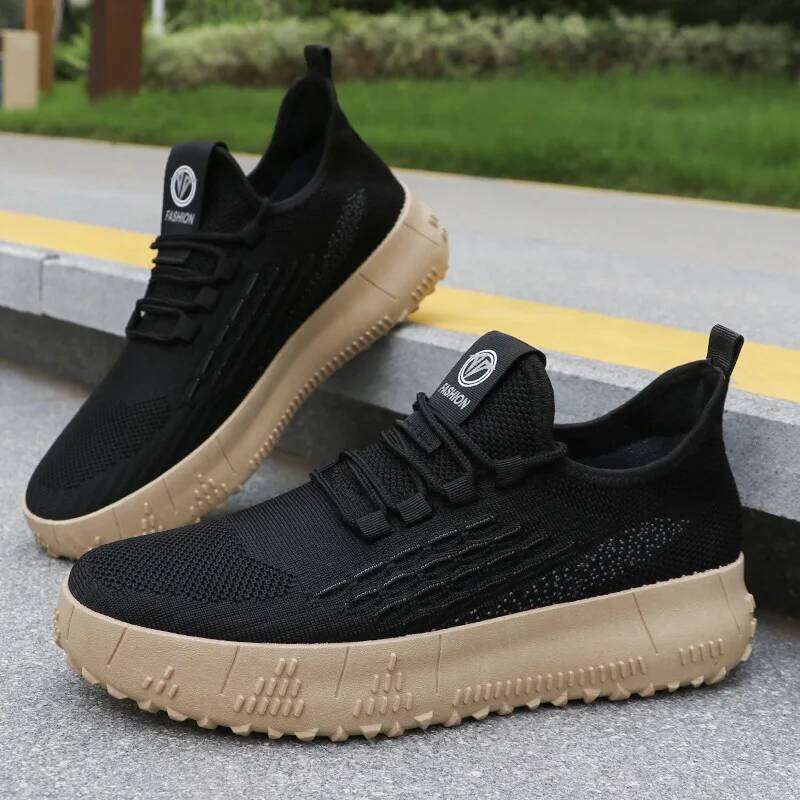 New men's running breathable lightweight walking soft and casual sports sale shoes with free shipping
