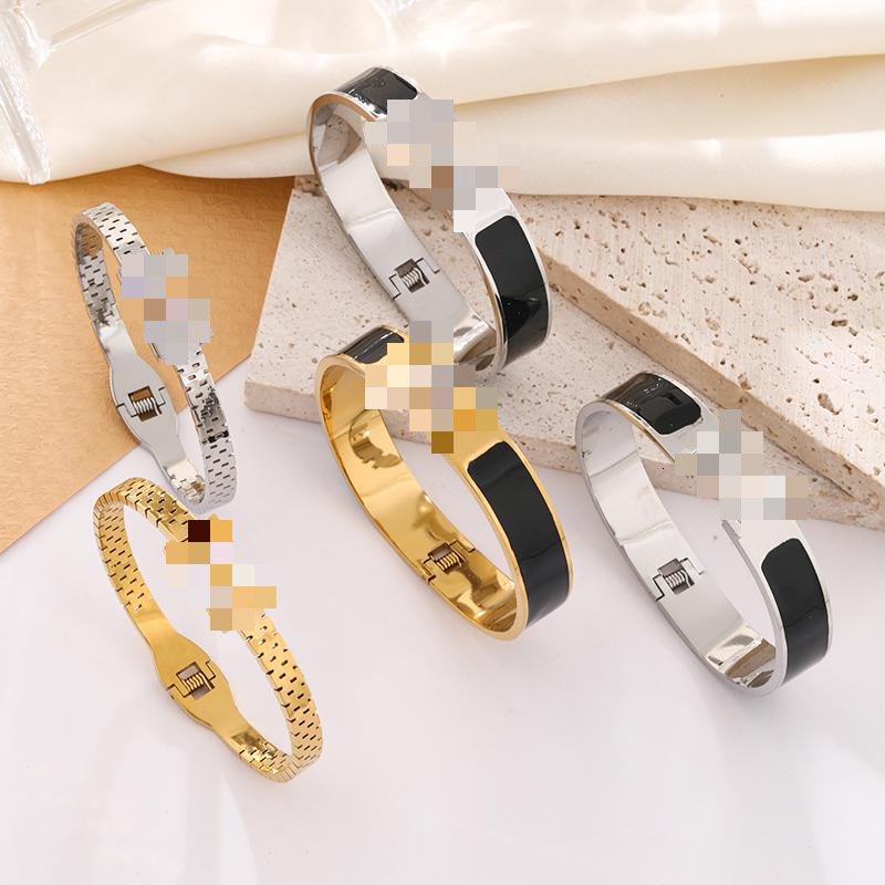 design European and American fashion versatile light luxury elegant ins-style niche letter bracelet cross-border bestseller INS style