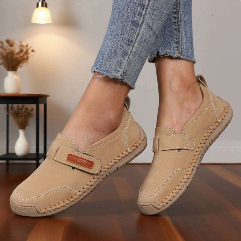 Handmade Design Sneakers Man Outdoor Casual Leather Women Shoes Ankle Boots Fall Breathable 2025 New Hot Sale