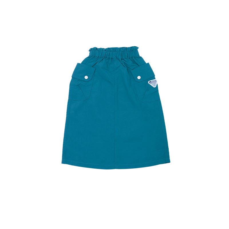 Skirts Kids Mountain Style Minimalist Pocket Quick-Dry Skirt Elastic Waist Outdoor Casual Skirt for Girls 26AG3172