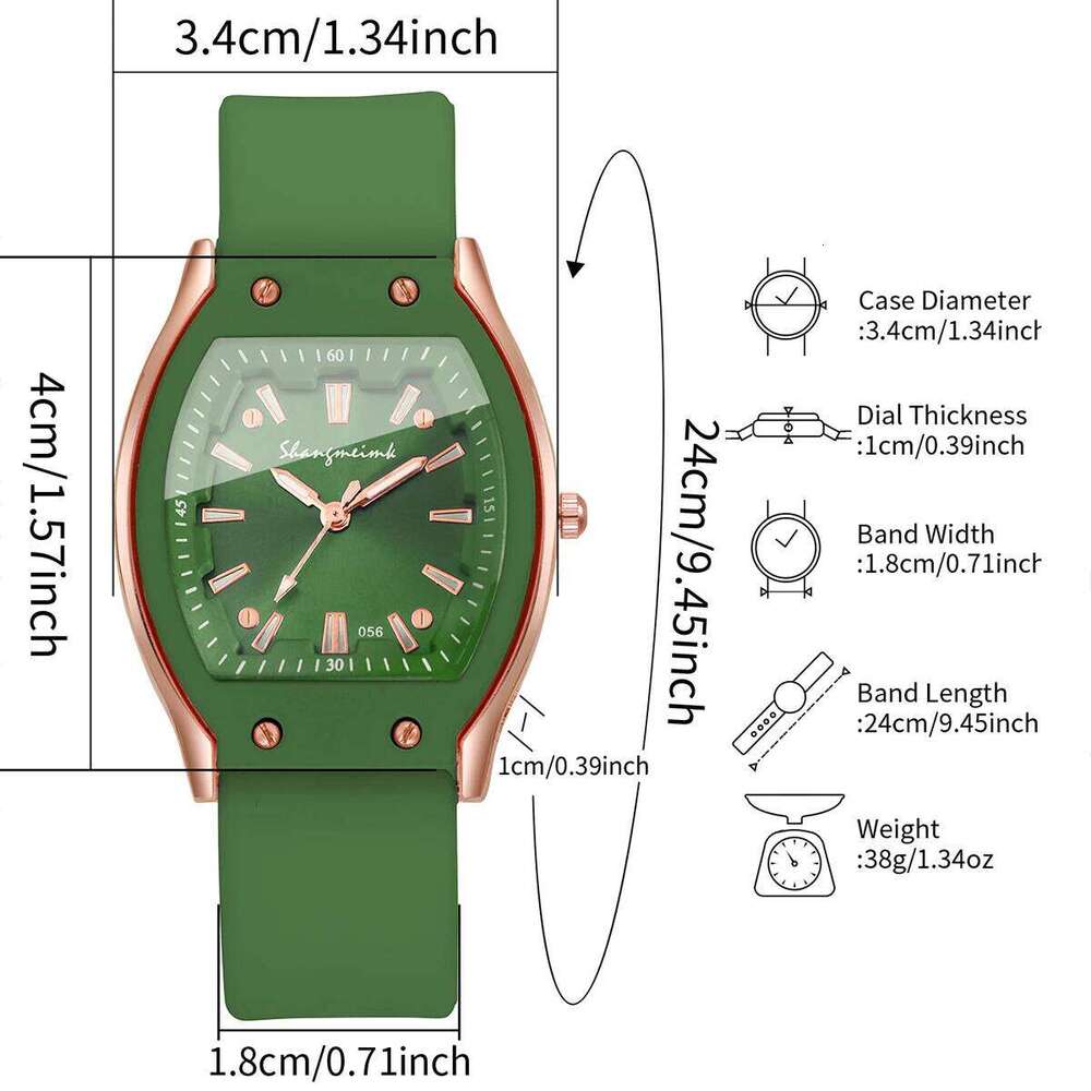 Fashion Women Watches Casual Silicone Strap Ladies Quartz Wristwatch Reloj Mujer Girls Clock GiftWithout Box Z260206