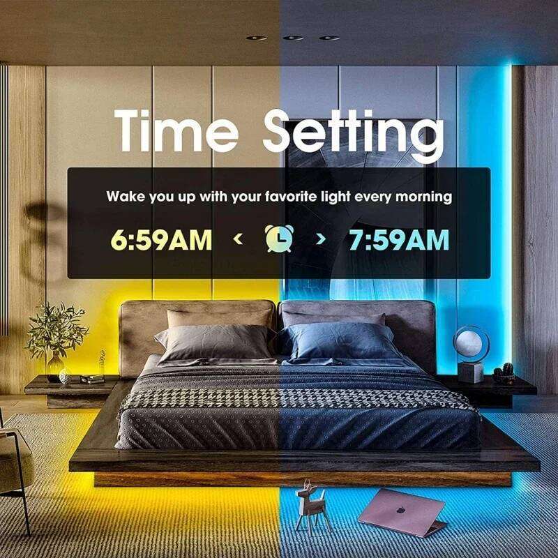 Bluetooth Smart Lights 24V Rope Bar Wireless 5050 Smd Led DuoCo APP Strip for Bedroom Home Ceiling Light Z260206
