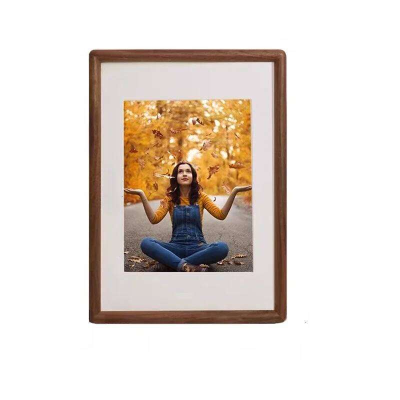 Modern Solid Wood Photo Mortise and Tenon Joint Design Advanced Mini Picture Frame Room Wall Home Decor Porta Retrato FYPF S260205